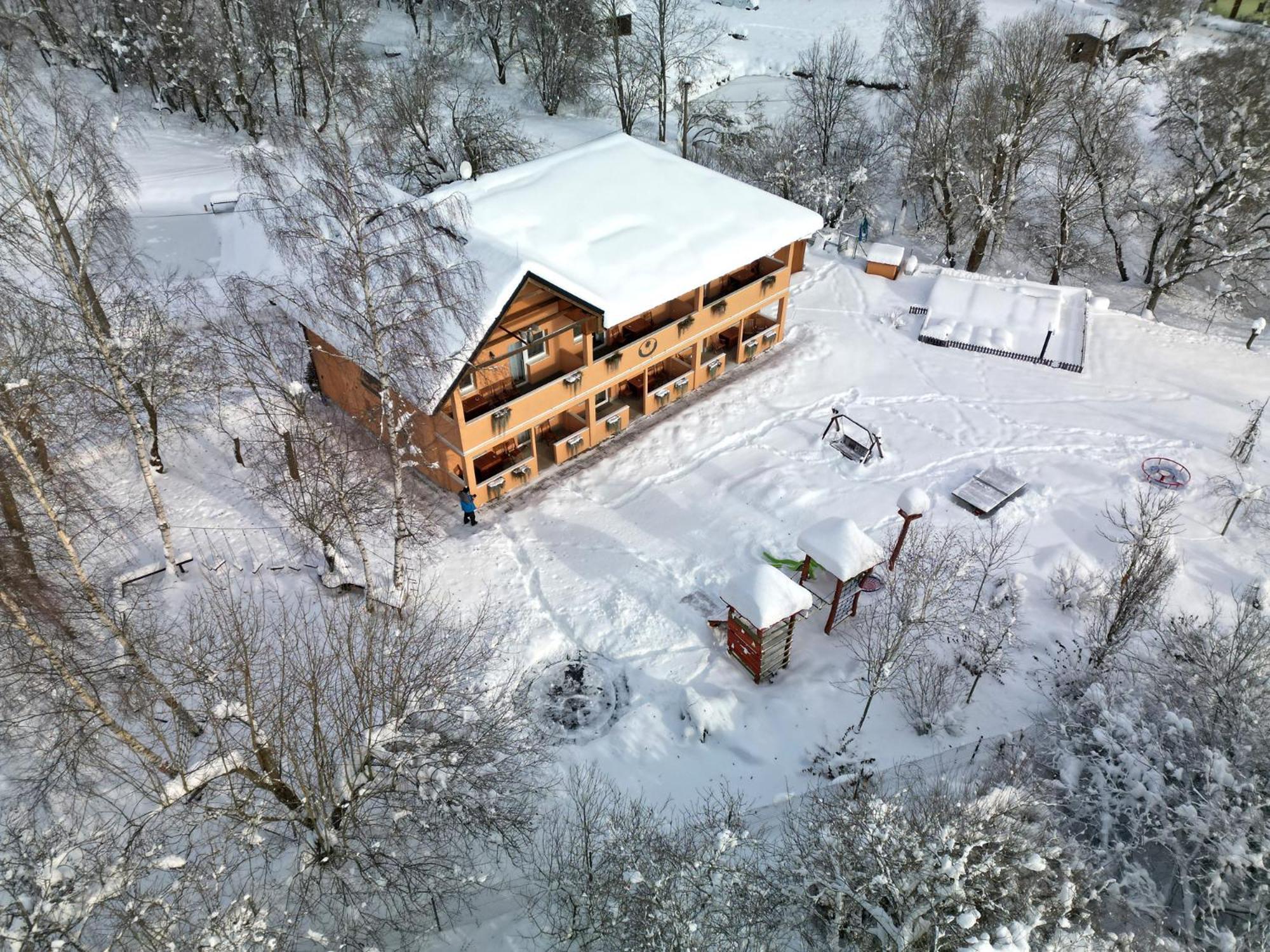 Apartments Nad Rybniky Horní Planá Buitenkant foto